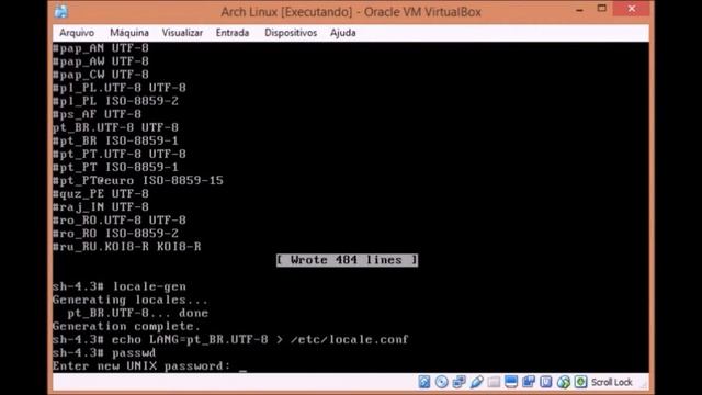 Instalação do Arch Linux no VirtualBox смотреть онлайн