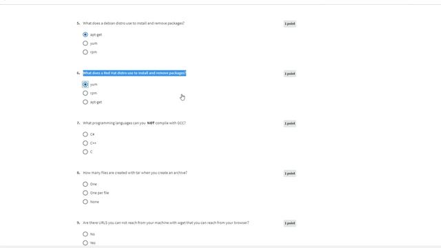 Managing Linux Systems Module 4 Graded Quiz Answers смотреть онлайн