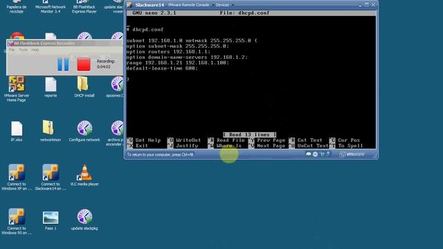 Configuracion DHCP en Slackware linux смотреть онлайн
