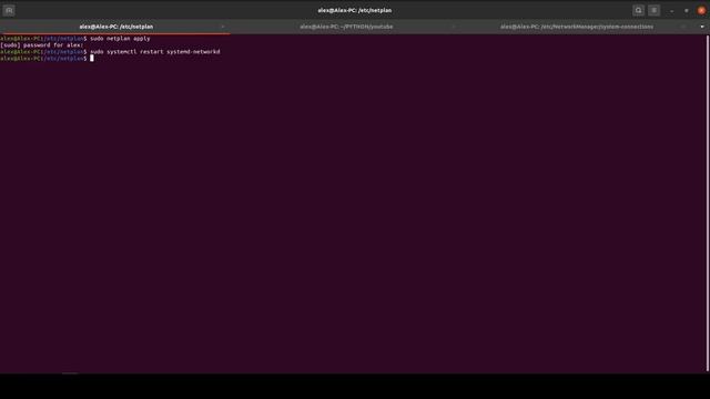 Ubuntu 20.04LTS Ethernet and wifi setting manage with NetworkManager instead of Netplan смотреть онлайн