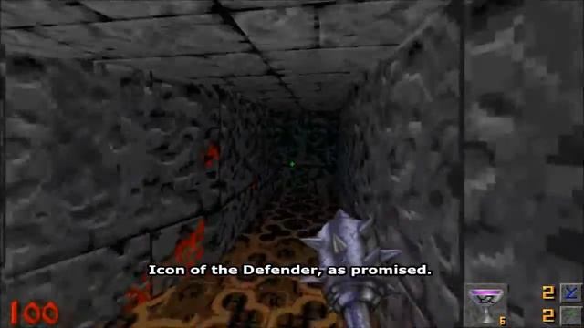Hexen walkthrough 22/24 | Necropolis | Bossfight: Cleric смотреть онлайн