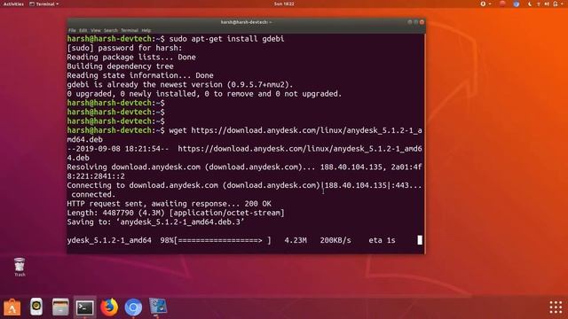 How To Install AnyDesk In Ubuntu Linux смотреть онлайн