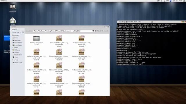 LibreOffice 4.0.1.2 install on Ubuntu 12.04 смотреть онлайн