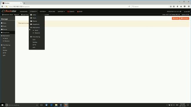 Rockstor Linux NAS Software смотреть онлайн