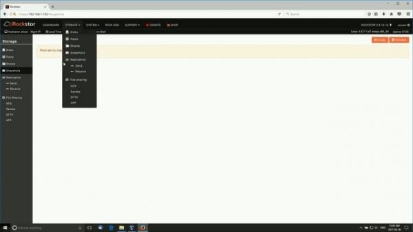 Rockstor Linux NAS Software