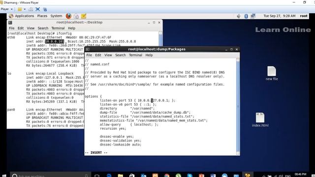 Linux - Installation of DNS Server and Configuration смотреть онлайн