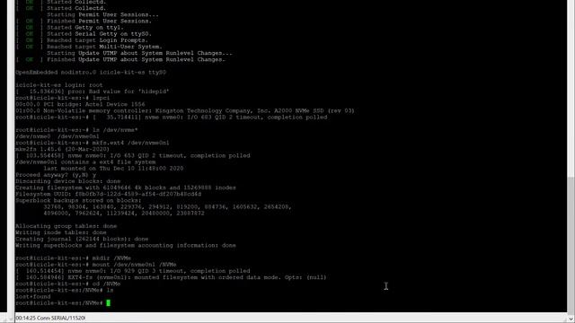 Linux: Connecting a PCIe End Point, an NVMe Drive and Mounting смотреть онлайн