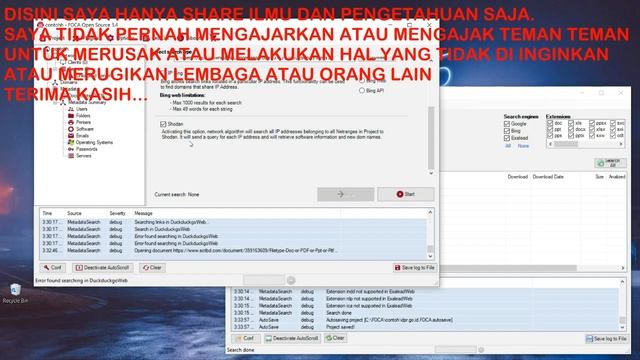 Automated Fingerprinting of Organization using FOCA смотреть онлайн
