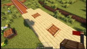 Как построить поезд в Create