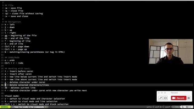 How to code in Vim — Commands смотреть онлайн