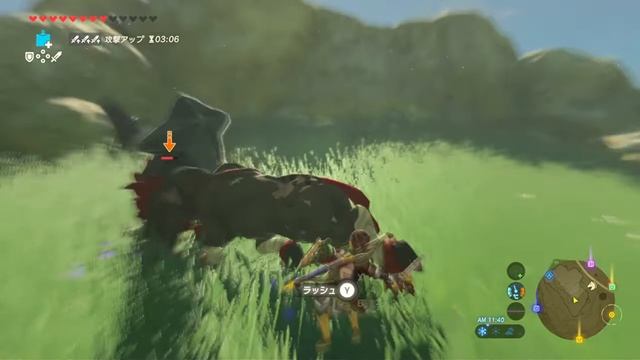 赤ライネル2分？クッキング。BotW@yuzu on GPD WIN3 смотреть онлайн