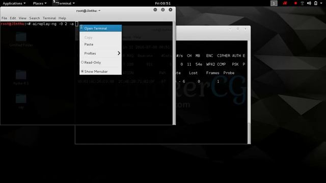 Hack WiFi Using airmon-ng смотреть онлайн