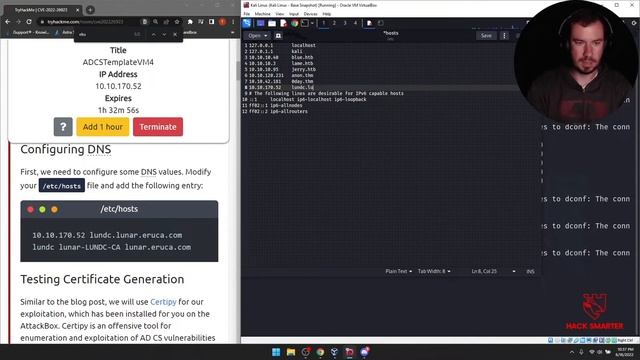 CVE-2022-26923! [Recent Threats - Part 1] -- TryHackMe LIVE! смотреть онлайн