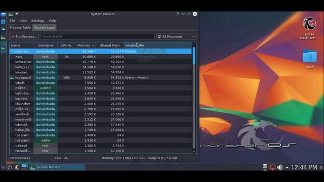 blackPanther OS 16.1.2 смотреть онлайн