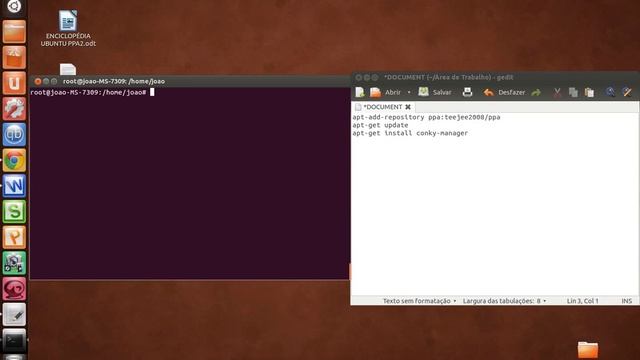 COMO INSTALAR O CONKY NO UBUNTU смотреть онлайн
