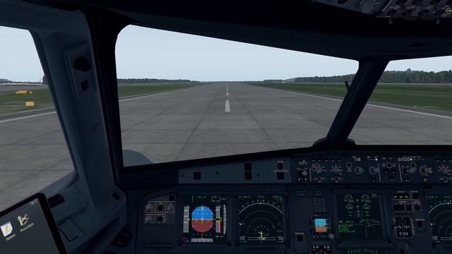 AFL0052. Посадка в Пулково в IVAO на ToLiss A319 смотреть онлайн