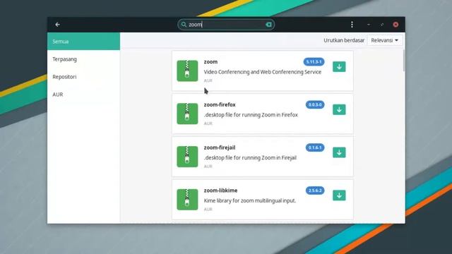 Install Zoom di Manjaro Linux смотреть онлайн