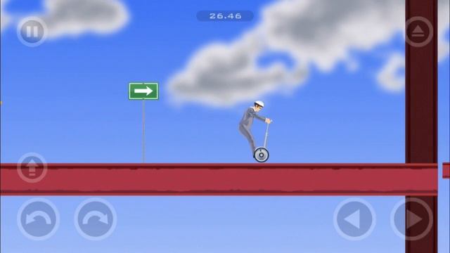 Happy Wheels iOS How to beat level 11 смотреть онлайн