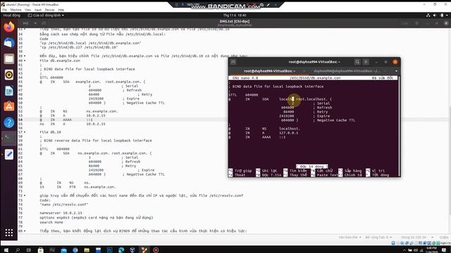 Nhóm 17: Cấu hình DNS trên ubuntu. Nguyễn Dụng Tuyên, Đoàn Duy Hòa смотреть онлайн