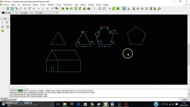 Videotutorial LibreCAD 07 смотреть онлайн