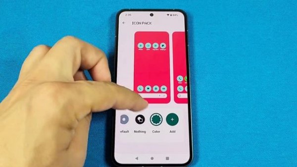 how to change icon pack style for Nothing Phone 2 app icons