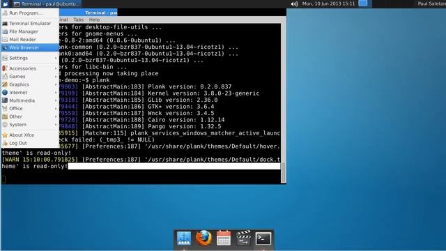 Plank dock installation in Ubuntu XFCE смотреть онлайн