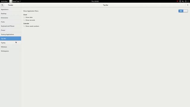 GNOME Tweak Tool button press смотреть онлайн
