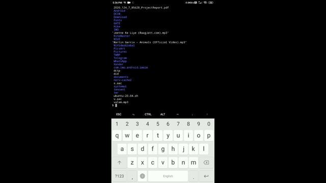 Ubuntu[20.04.1] in Termux(proot) смотреть онлайн