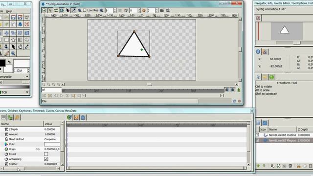 Synfig Studio - How To Delete A Part Of An Outline