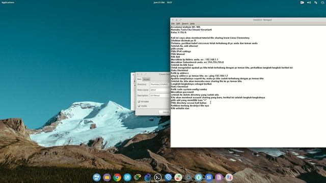 Sharing file peer to peer with crossover cable in Linux Elementary смотреть онлайн