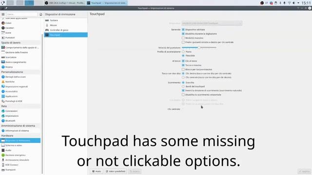 [GUIDE] How to fix missing/not-clickable options in Touchpad settings in KDE Plasma. смотреть онлайн