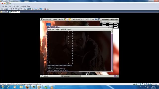Game Snake in termcap on Linux смотреть онлайн