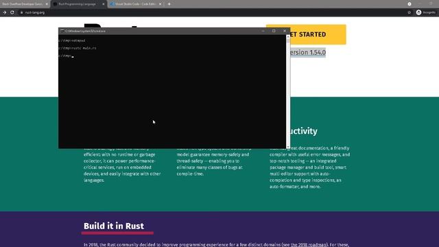 Setup a Basic Rust Development Environment - Get Started In Less Than 5mins with Hello World! смотреть онлайн