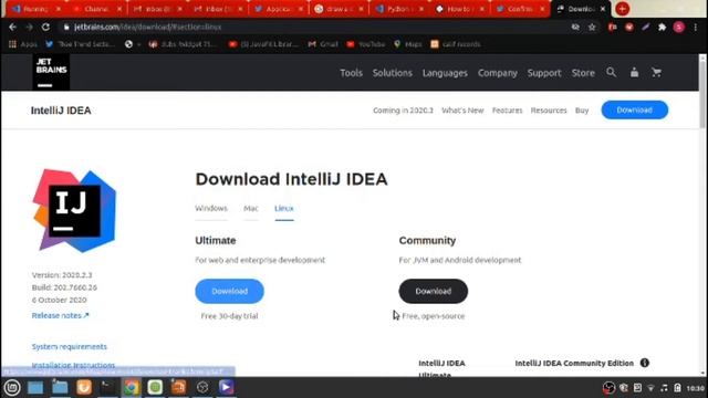 how to install intelliJ IDEA on linux 2020!! смотреть онлайн