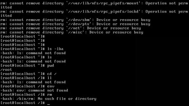 CentOS5上でrootユーザーでrm -rfしてみた смотреть онлайн