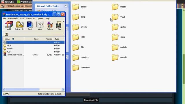 Easy tutorial for downloading TF2 skins смотреть онлайн