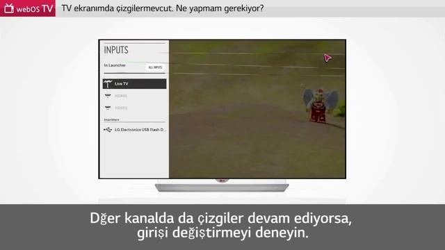 [LG WebOS TV] - TV Panelinde Çizgiler Mevcut ? смотреть онлайн