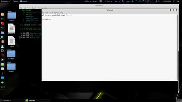 Wifite 2 Kali Linux 2018 1 YouTube смотреть онлайн