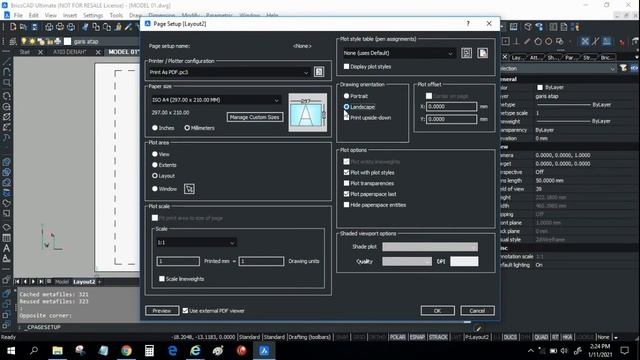 BricsCad - Tutorial Setting Layout смотреть онлайн