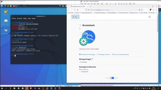 Como actualizar Kali Linux a la nueva versión 2022.3 смотреть онлайн