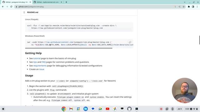 How to Install Emmet on Vim with Vim Plug on a Chromebook смотреть онлайн