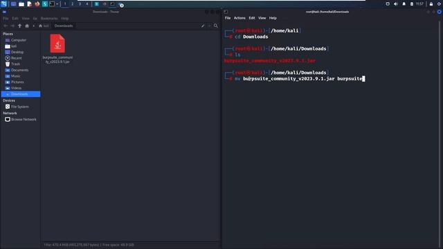 How to update Burp Suite version to 2023.9 or higher in Kali Linux смотреть онлайн