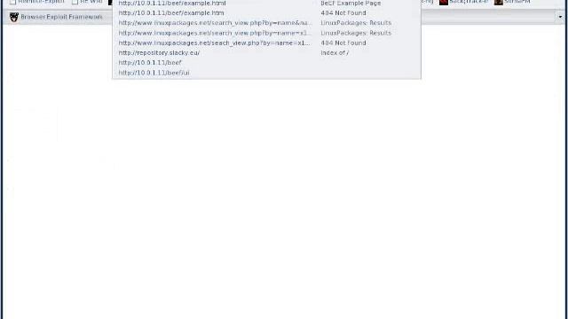 BeEF XSS Attack смотреть онлайн