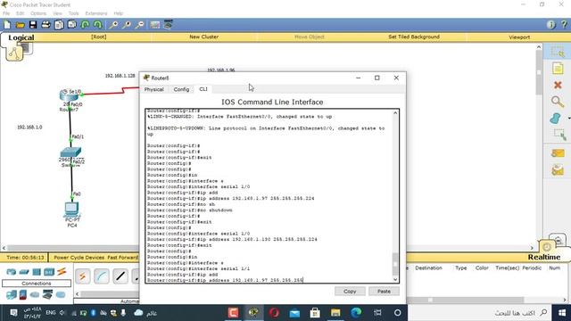 الجلسة العاشرة CCNA : الفرق بين static routing و dynamic routing على برنامج cisco packet tracer смотреть онлайн