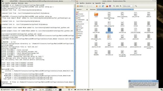 NativeCAM install-Ubuntu 10.04-LinuxCNC 2.7.8 update смотреть онлайн