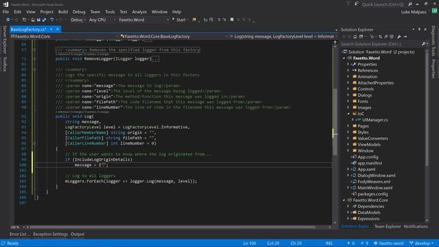 C# WPF UI Tutorials: 33 - Application Logging Debug Console Logger смотреть онлайн