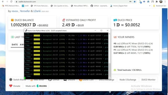 cara mudah Mining Duinocoin dengan Vps gratisan - Tinggal copy paste saja work 100% смотреть онлайн