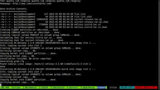 Cumulus ONIE Demo смотреть онлайн