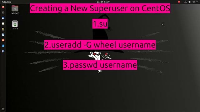 how to add create new superuser linux - اموزش ساختن یوزر با دسترسی روت در لینوکس смотреть онлайн